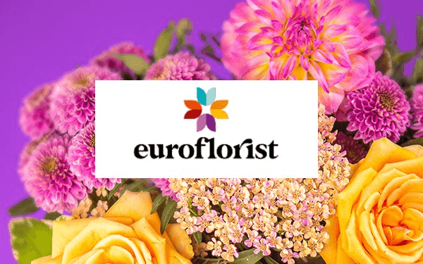 Blommor och Euroflorist logotyp
