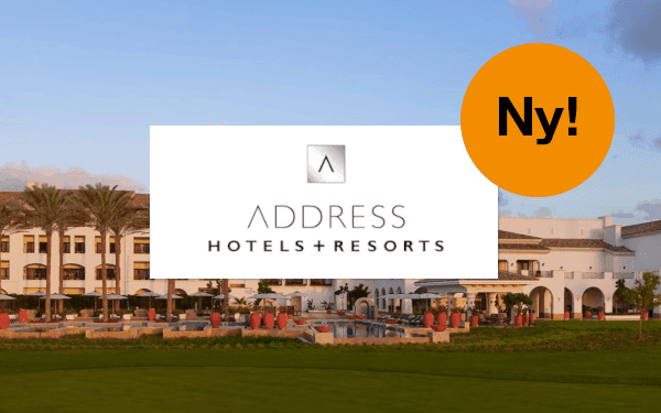 Hotell och Address logotype