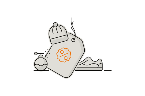 Grå bakgrundsbild med re:member reward-illustration