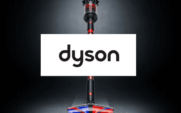Dammsugare och Dyson logotyp