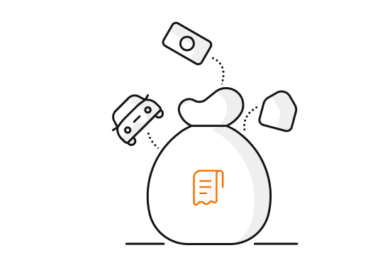 Illustration på samlade lån